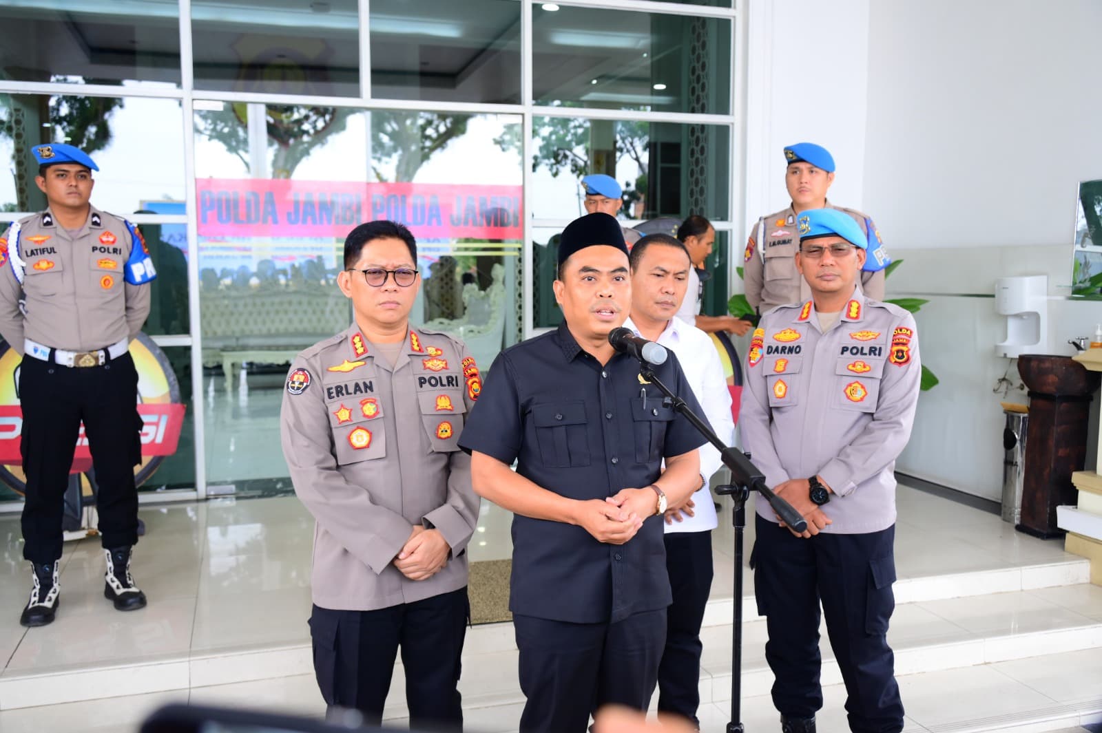 Komisi I DPR Kota Jambi Tinjau Langsung Penanganan Kasus Asusila di Polda Jambi