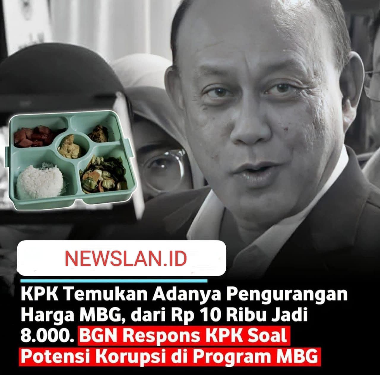 Haryono Umar: Minta KPK Melakukan Penyelidikan Terkait Pelaksanaan MBG Yang Dugaan Adanya Korupsi