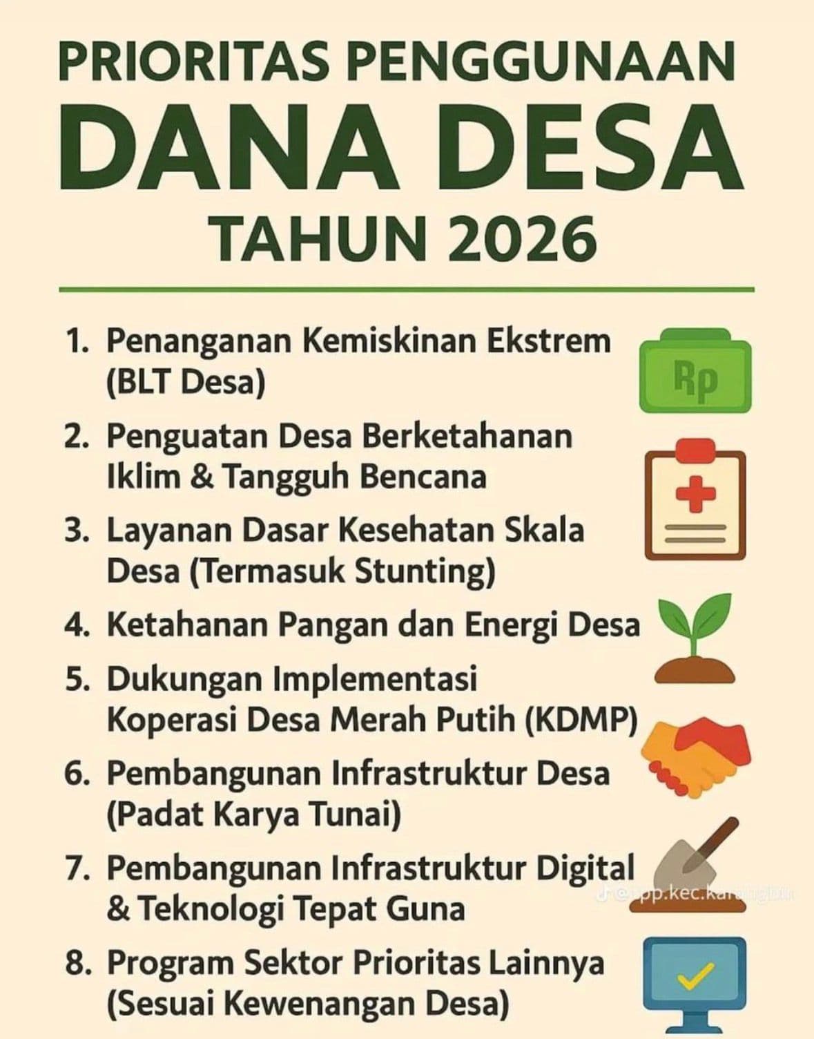 Dana Desa 2026 Diperketat, Kepala Pekon di Tanggamus Diingatkan: Jangan Ubah Uang Rakyat Jadi Hak Pribadi