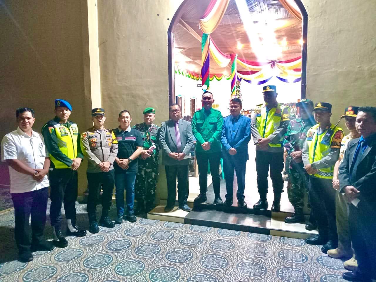 Pastikan Ibadah Natal di Sarolangun Aman, Bupati, Kapolres dan Forkopimda Naik Motor Kunjungi Gereja.