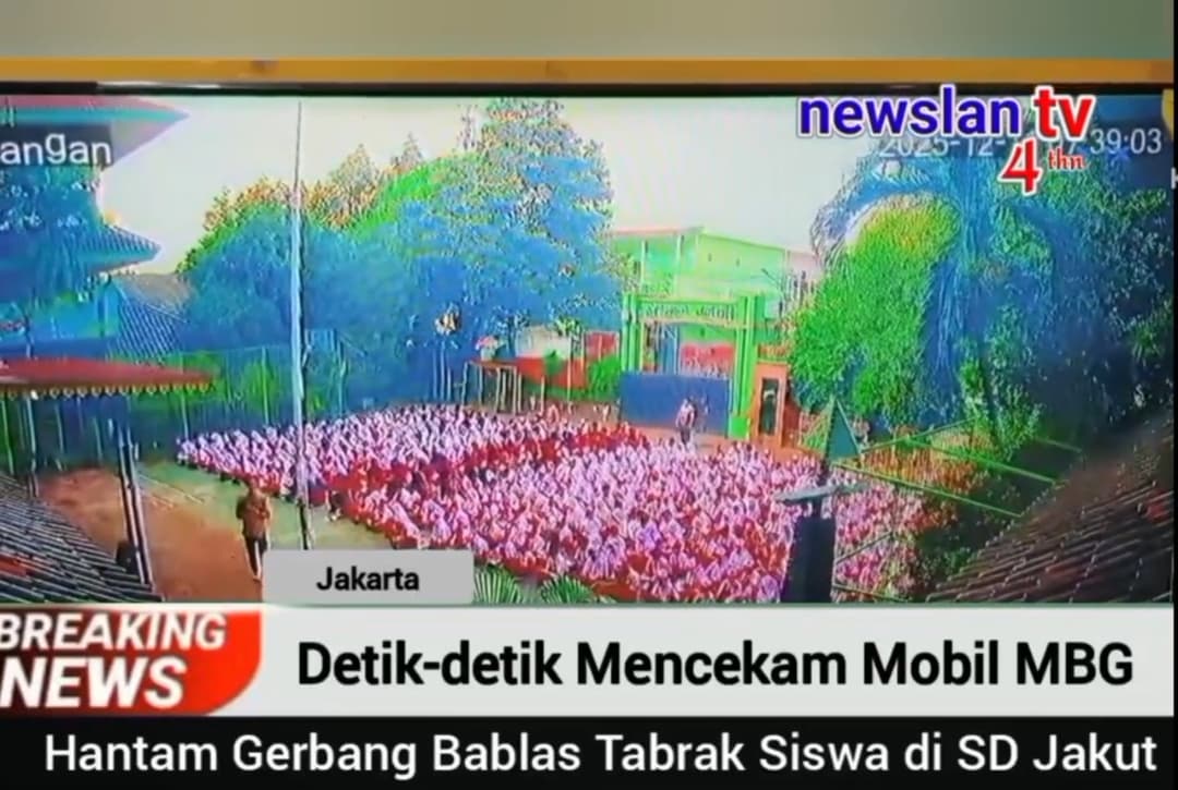 Detik Detik  Mobil MBG Menabrak Sejumlah Siswa SD Di Cilincing Jakarta Utara