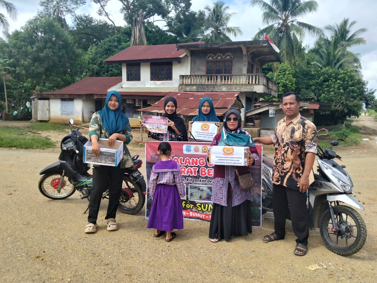 Pemdes Bungo Tanjung Melakukan Penggalangan Dana Kemanusiaan Untuk Sumbar, Sumut Dan Aceh
