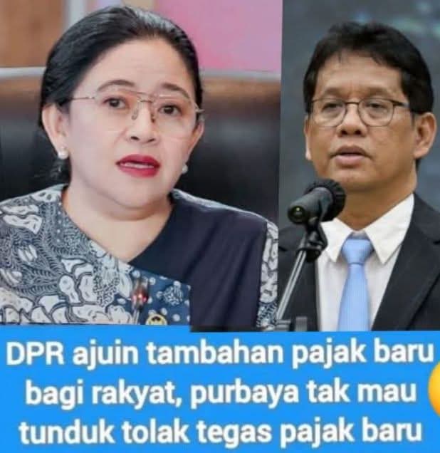 Purbaya Tolak Usulan DPR-RI, Terkait Pajak Baru Yang Bebani Rakyat