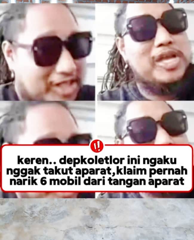 Debt Collector Tak Gentar Hadapi Aparat: Viral di Media Sosial