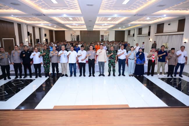 Polda Jambi Menggelar Rakor Lintas Sektoral Tahun 2025 Di Aula Lantai 3 Gedung Siginjai