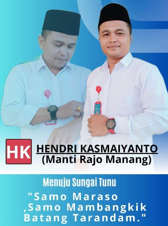 Putra Sopir Siap Pimpin Perubahan: Hendri Kasmaiyanto Tantang Pilwana Nagari Sungai Tunu 2025