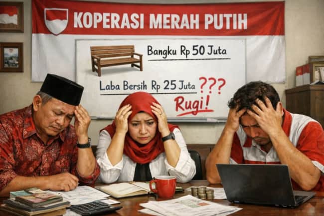 Koperasi Merah Putih Ada di Setiap Desa. Bikin Untung atau Buntung...??